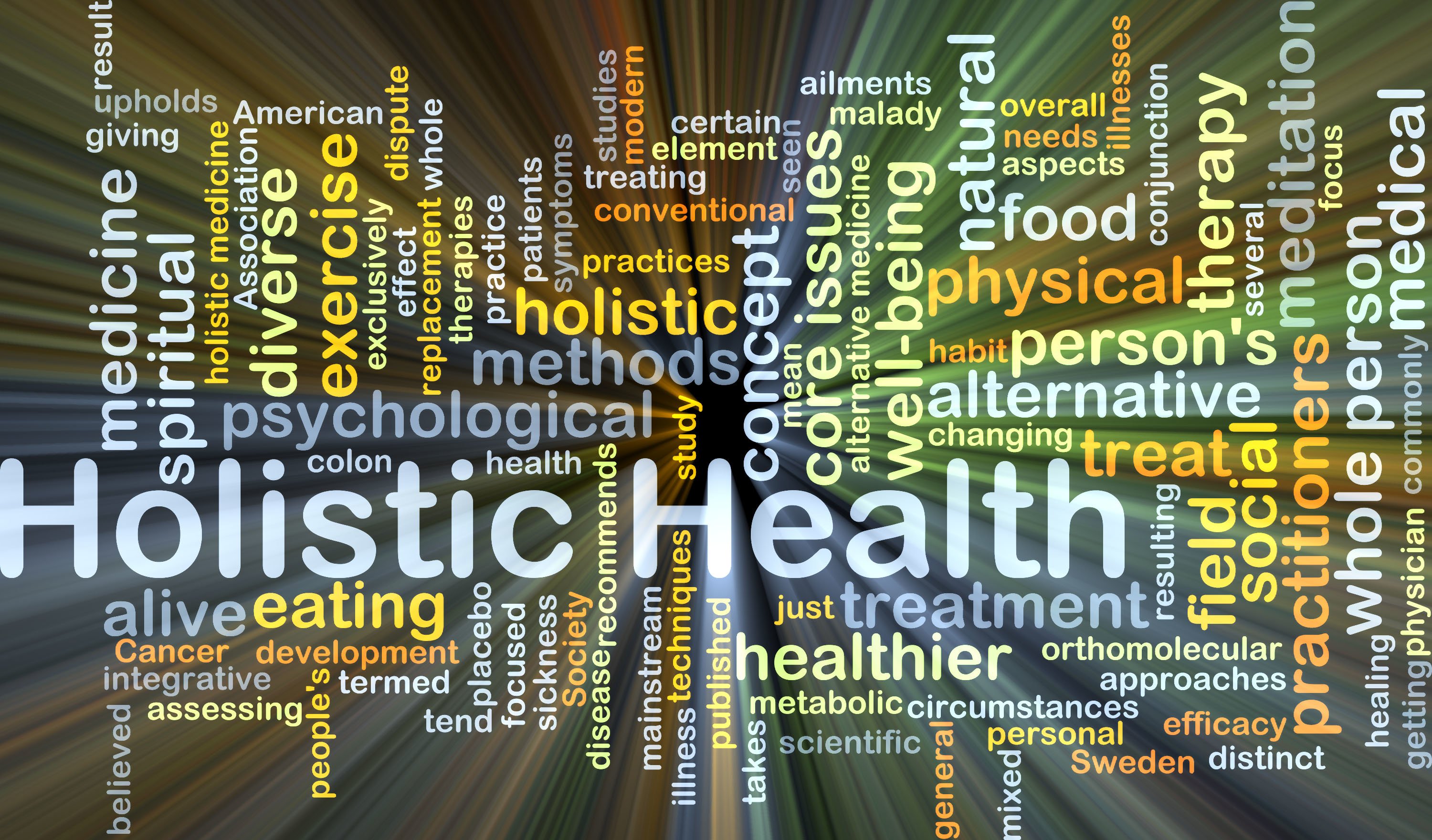 Health words holistic health